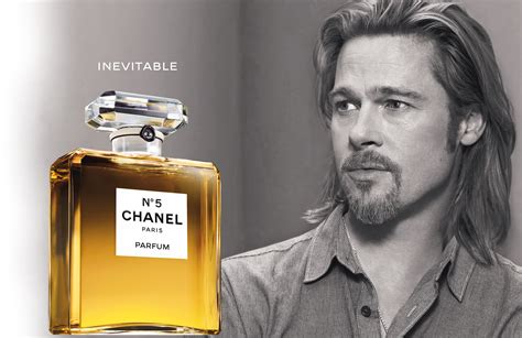 brad pitt chanel 5|chanel iconic product photo.